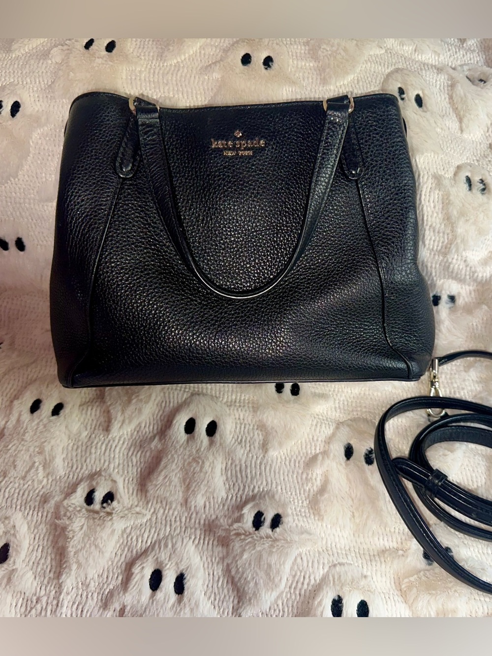 Kate Spade Jackson med purse black